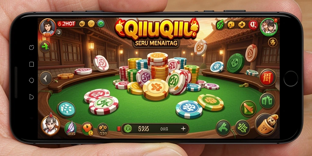 Tampilan menarik gameplay QiuQiu di 62HOT