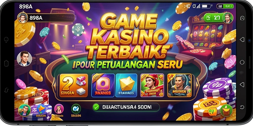 Screenshot menunjukkan gameplay seru dan grafis yang menarik di 898A.
