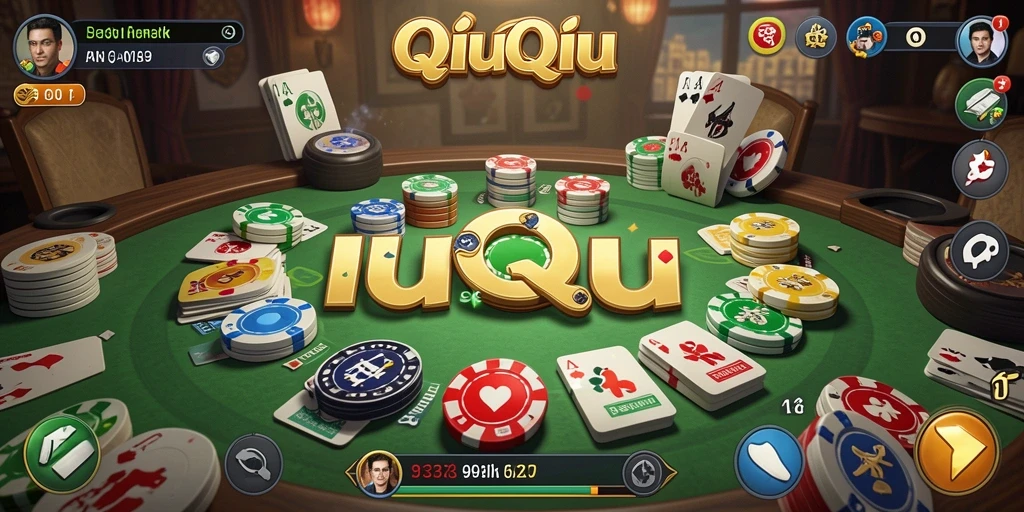 Tampilan screenshot gameplay QiuQiu yang mendebarkan.