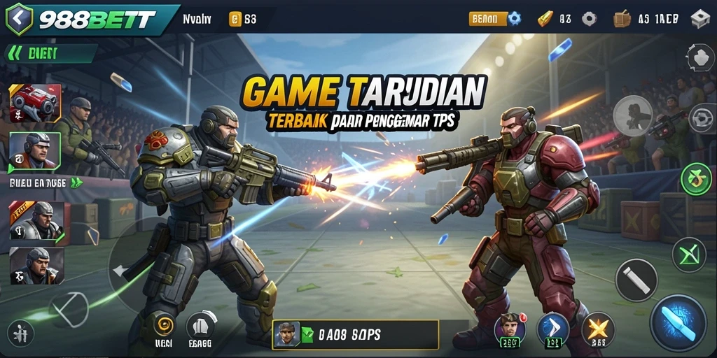 Tampilan gameplay seru dari 988BET di TPS.
