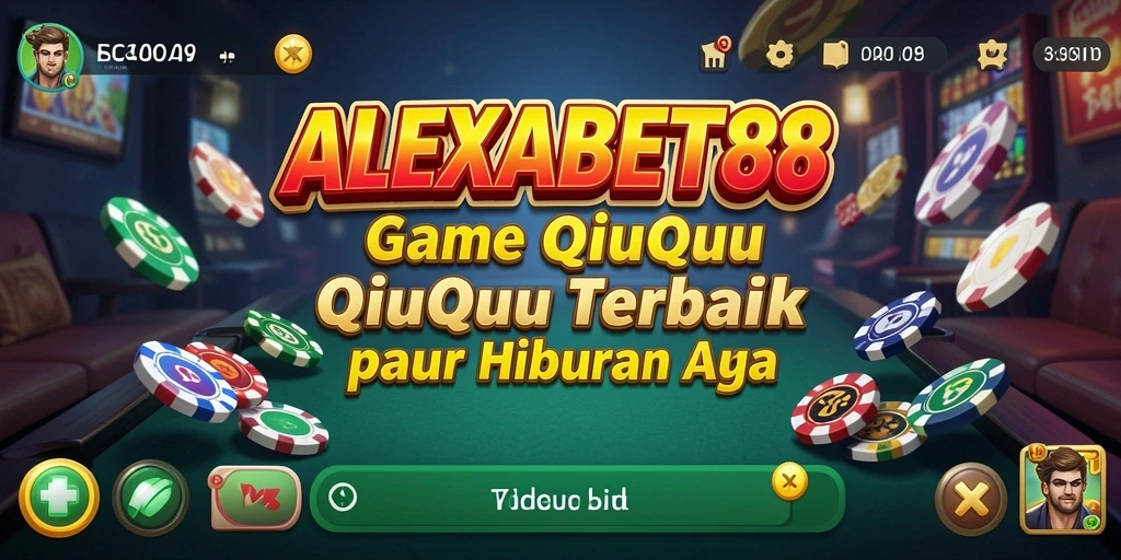 Tangkapan layar yang menampilkan permainan QiuQiu yang seru.