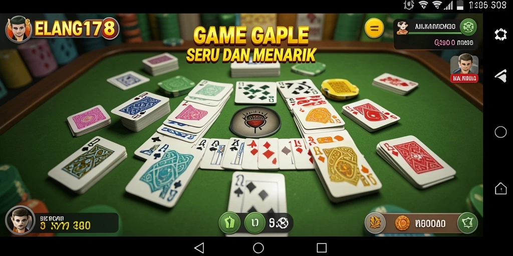 Tampilan gameplay seru dan interaktif dari ELANG178.