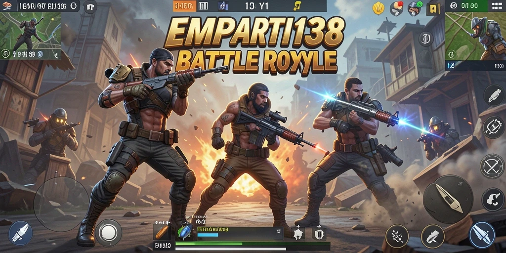 Gameplay mendebarkan di EMPATI138 dengan aksi Battle Royale di setiap sudutnya.