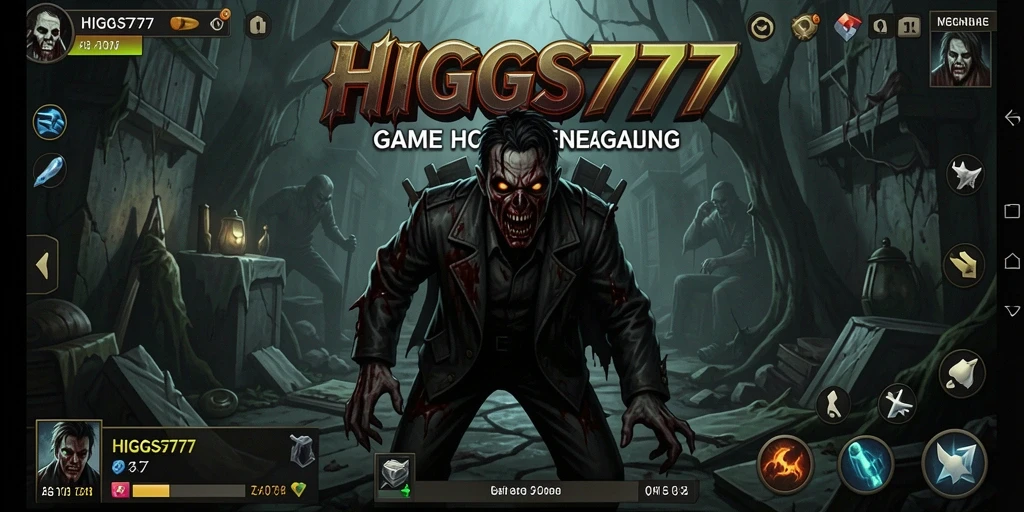 Screenshot HIGGS777 menampilkan suasana menegangkan di dunia Horror.