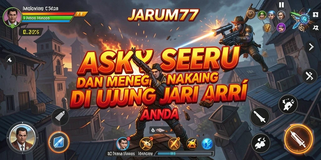 Tangkapan layar JARUM77 yang menunjukkan aksi mendebarkan dalam permainan.