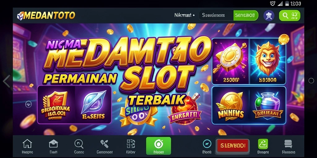 Tampilan gameplay menarik dari MEDANTOTO yang seru dan mendebarkan.