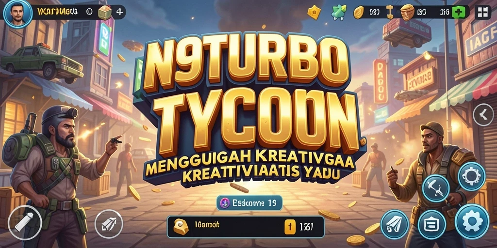 Tampilan gameplay N9TURBO yang penuh strategi Tycoon