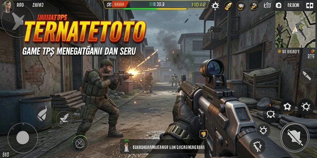 Screenshot gameplay seru dalam TERNATETOTO.